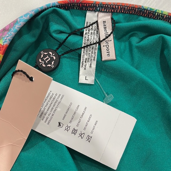 Nanette Lepore Floral Bikini Bottom - Size M - NWT - Picture 4 of 4